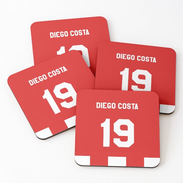 Item preview, Diego Costa Number 19 Shirt designed and sold by FootballArcade.