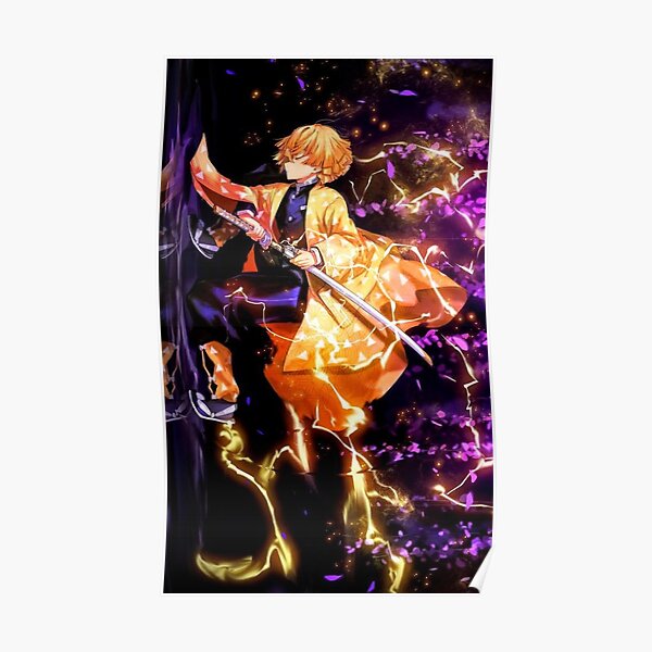 Zenitsu Agatsuma Poster