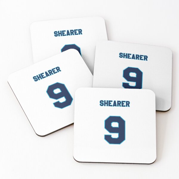 Item preview, Shearer Number 9 Shirt designed and sold by FootballArcade.