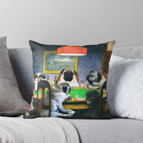 Item preview, PUGS JUGANDO AL PÓKER designed and sold by darklordpug.