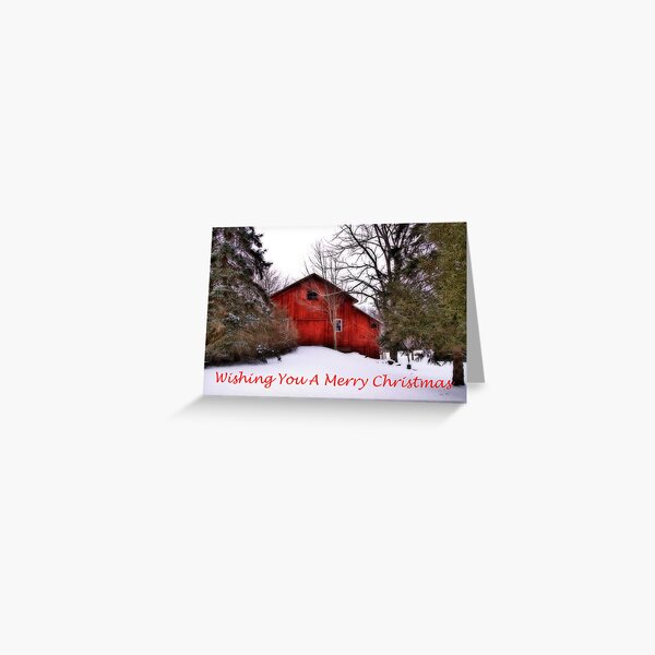 Merry Christmas Greeting Card