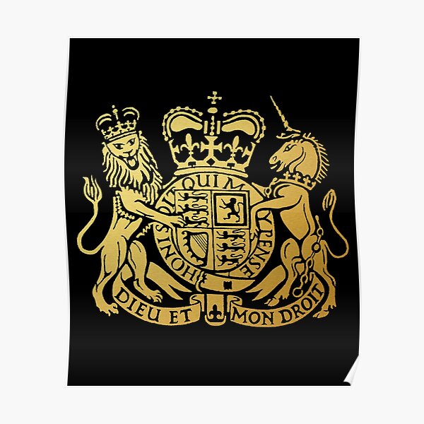 Dieu Et Mon Droit Posters Redbubble