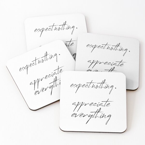 Item preview, Expect nothing designed and sold by WanderlustL.