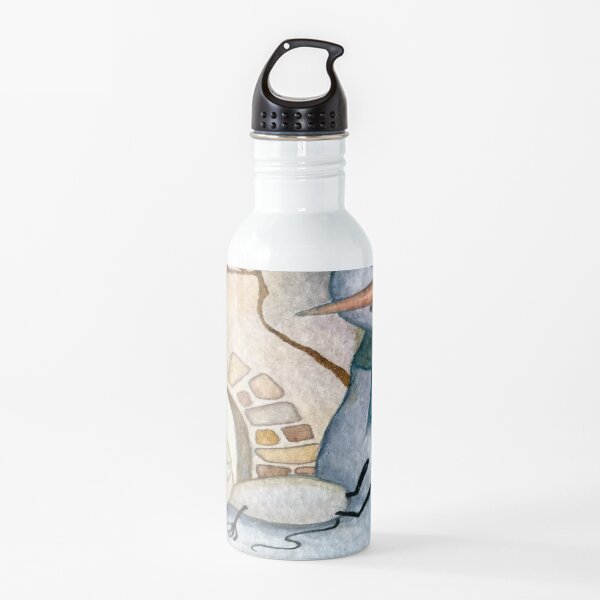 "Muñeco de nieve", Feliz Navidad Botella de agua