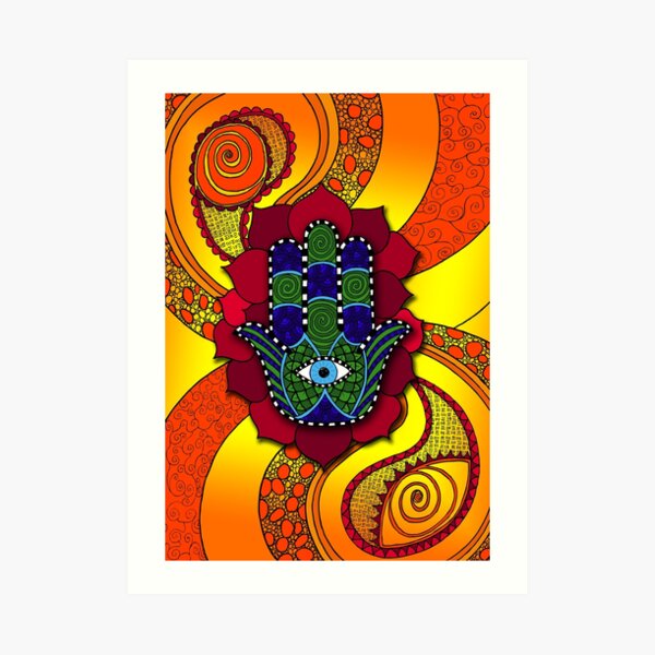 Hamsa Art Print