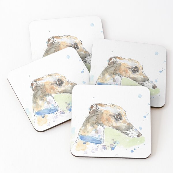 Item preview, Elegant whippet portrait. designed and sold by DebTheZeb.