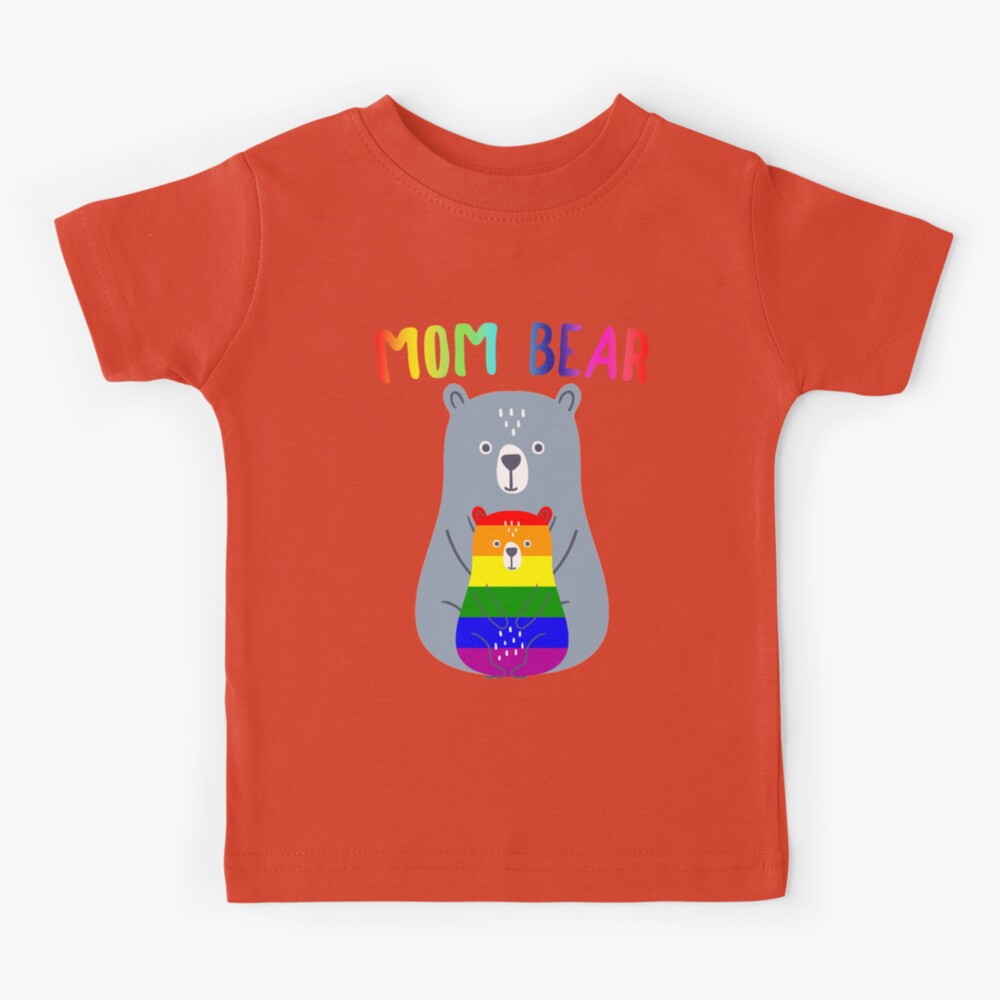 mama bear gay pride t shirt