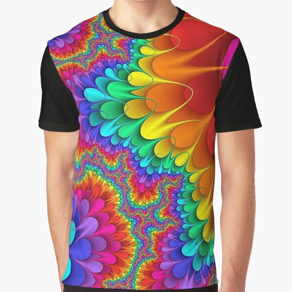Item preview, Psychedelic Rainbow Splash designed and sold by thatstickerguy.