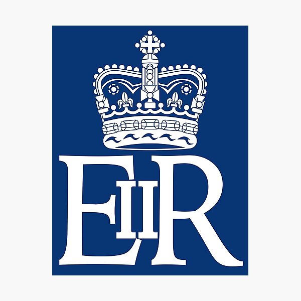 Item preview, The Royal Cypher of Queen Elizabeth II designed and sold by WOOFANG.