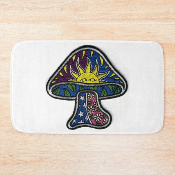 Item preview, mushroom sun snd stars designed and sold by thatstickerguy.