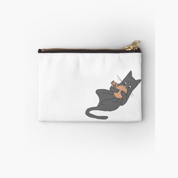 Item preview, Cat playing with his toy - Grey designed and sold by CatoDuys-Art.