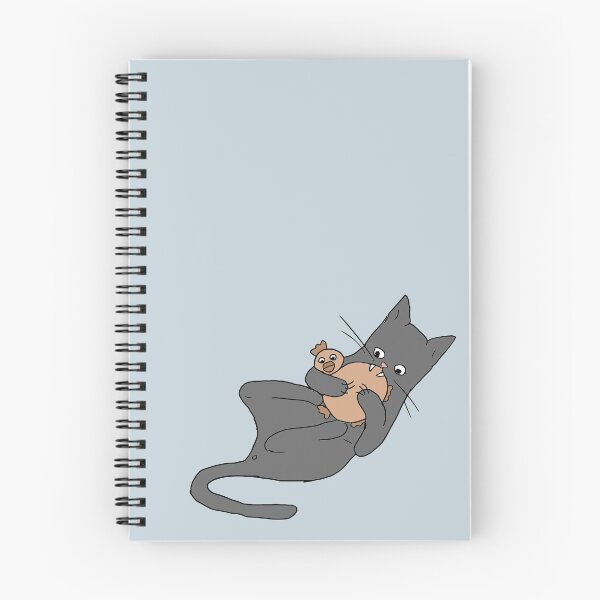 Item preview, Cat playing with his toy - Grey designed and sold by CatoDuys-Art.