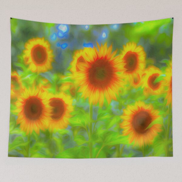 Item preview, Sunflower Pastel Art designed and sold by Londonimages.