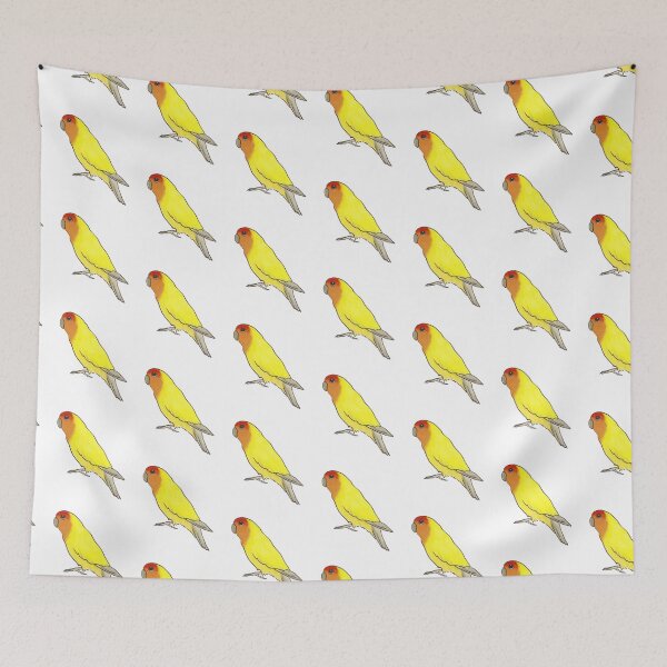 Item preview, rosy-faced lovebird designed and sold by lobitos.
