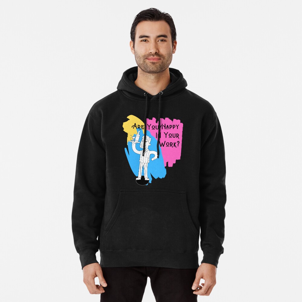 Mst3k Bist Du Glucklich In Deiner Arbeit Ich Beschuldige Meine Eltern Pullover Von Tjwdraws Redbubble