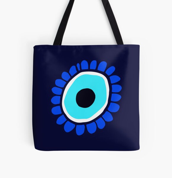 Evil Eye Shoulder Bag AOP Tote Bag Greek Turkish Traditional EvilEye Nazar  Purse