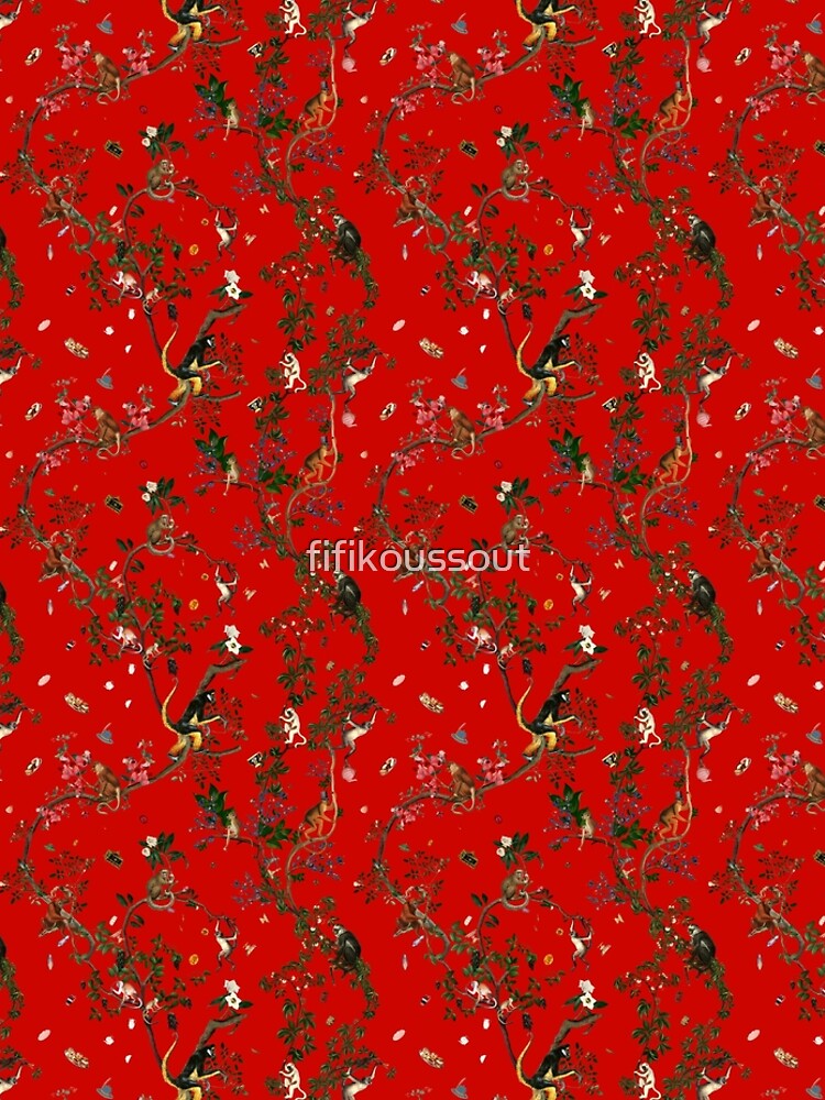 Monkey World Red by fifikoussout