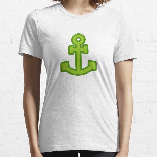 Green Anchor Essential T-Shirt