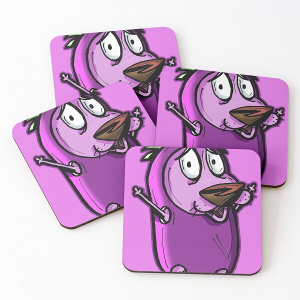 Item preview, Courage the Cowardly Dog™ in the Great Eggplant Costume designed and sold by sketchNkustom.