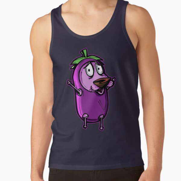 Item preview, Courage the Cowardly Dog™ in the Great Eggplant Costume designed and sold by sketchNkustom.