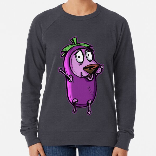 Item preview, Courage the Cowardly Dog™ in the Great Eggplant Costume designed and sold by sketchNkustom.