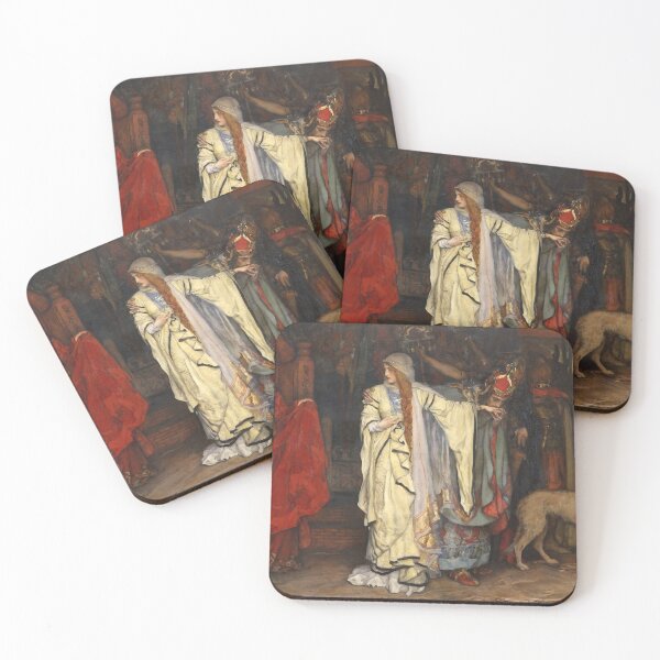 Item preview, King Lear: Cordelia's Farewell, Act I, Scene I by Edwin Austin Abbey designed and sold by ArtExpression.