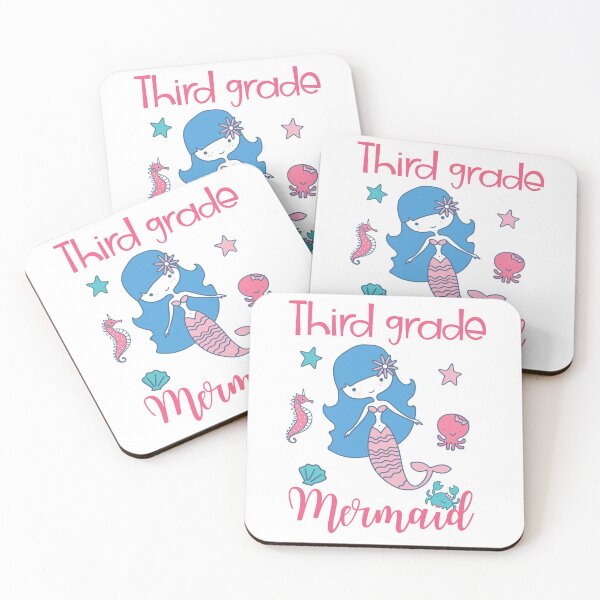 Item preview, Mermaid Third Grade First Day of School T-shirt Gift Girls designed and sold by MagicBoutique.