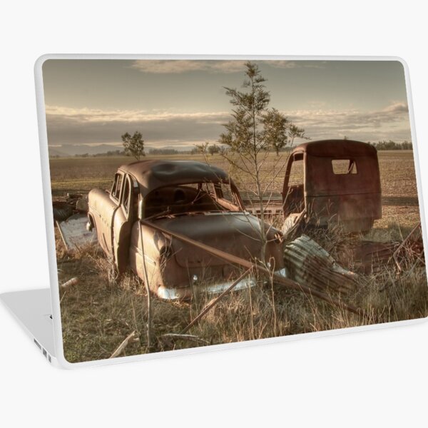 1954 Ford Customline & 1950's Austin Truck Laptop Skin