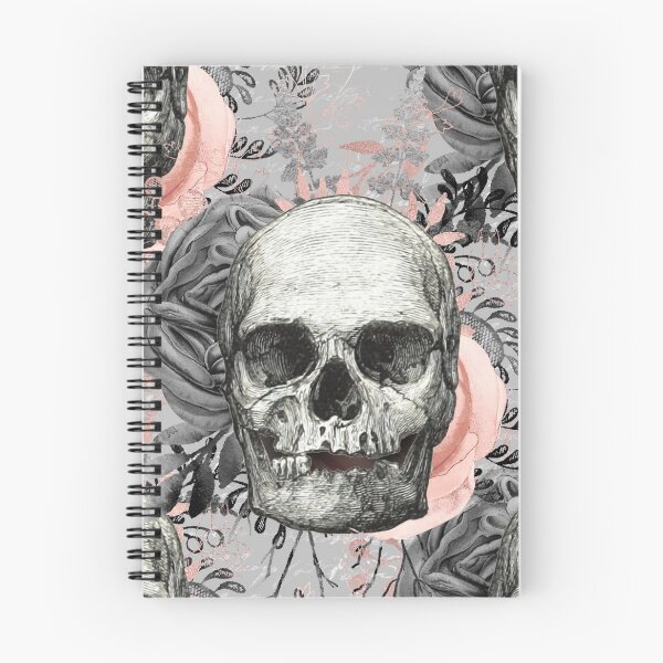 Item preview, Goth floral skull collage #4 designed and sold by Carrie_Anne_Designs.