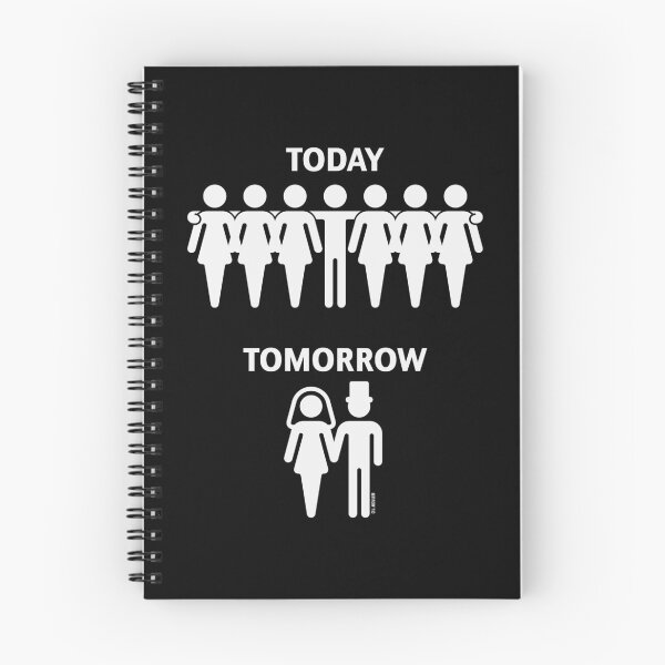 Item preview, Today Tomorrow (Stag Night / Bachelor Party / Groom / White) designed and sold by MrFaulbaum.