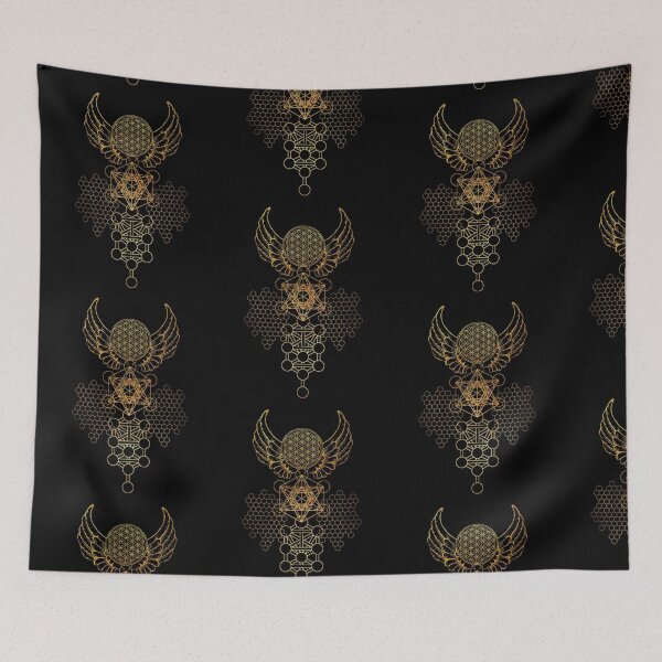 Item preview, Abstract Angel Wings Sacred Geometry designed and sold by Bluepress.