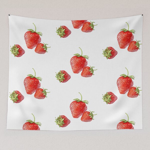 Item preview, Strawberries watercolor designed and sold by jennomat.