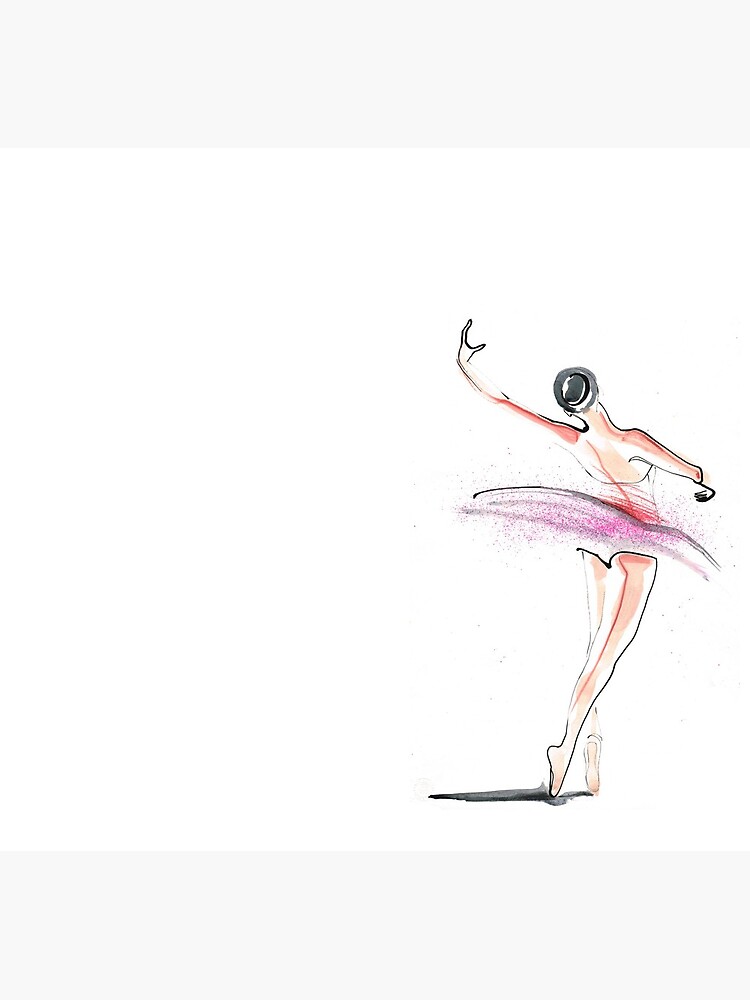Ballerina Dance Drawing by CatarinaGarcia