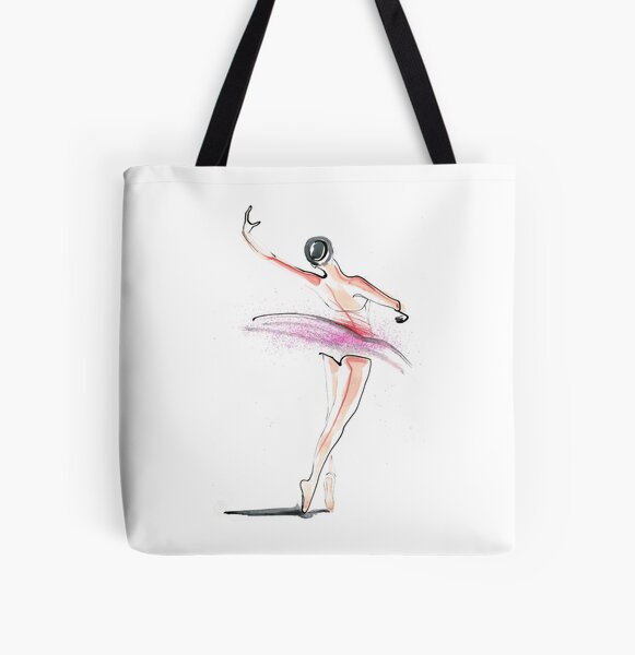 Watercolor Pointe Shoes - Tote Bag – New Orleans Dance Academy