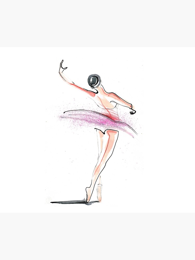 Ballerina Dance Drawing by CatarinaGarcia