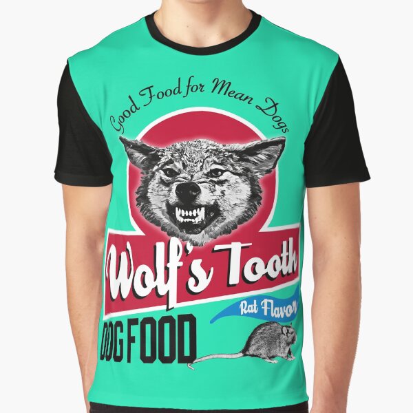 Nourriture pour chien Wolf's Tooth T-shirt graphique