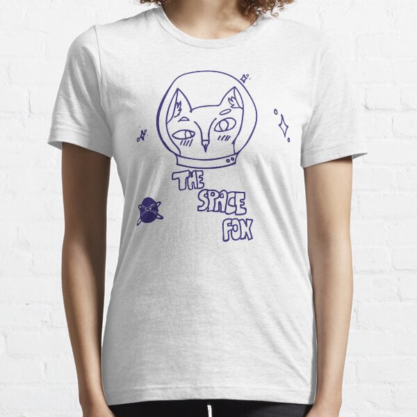 The Space Fox - Purple Essential T-Shirt