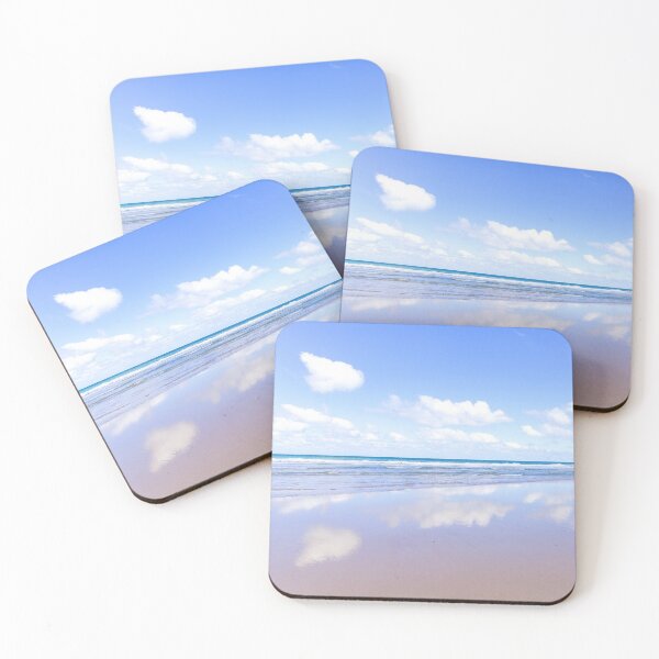Item preview, Little fluffy clouds reflected | Watergate Bay, Cornwall, UK designed and sold by Zoe Power.