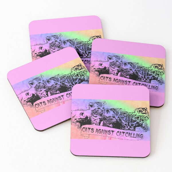 Item preview, Cats Against Catcalling designed and sold by WeirdCvlt.
