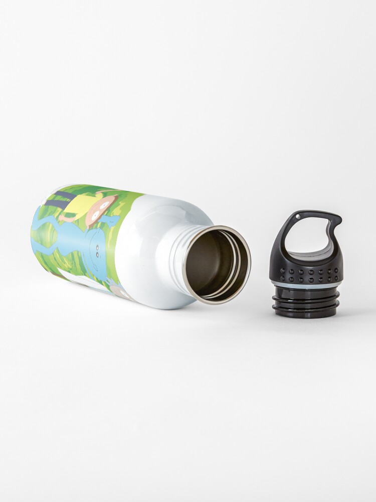 Alternate view of Rick and Morty and Mr. Meeseeks Water Bottle