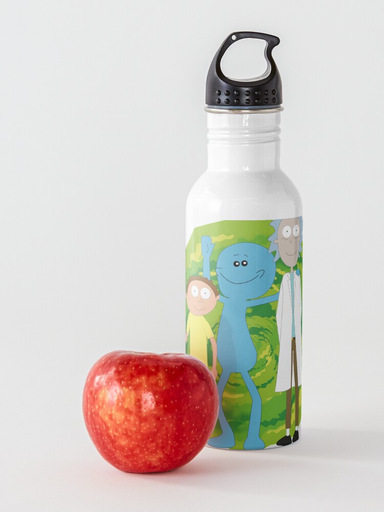 Alternate view of Rick and Morty and Mr. Meeseeks Water Bottle