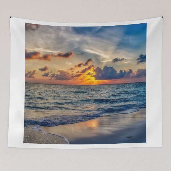 Item preview, Beautiful Beach Sunset designed and sold by Hvll1116.
