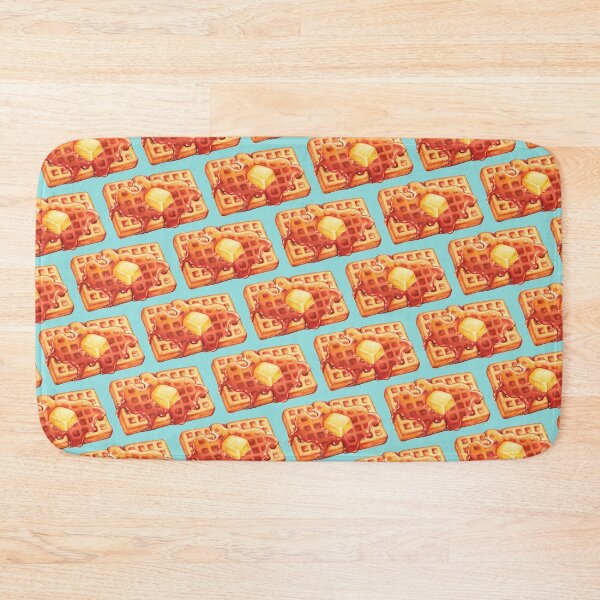 Item preview, Waffle Pattern 2 - Blue designed and sold by Kelly  Gilleran.