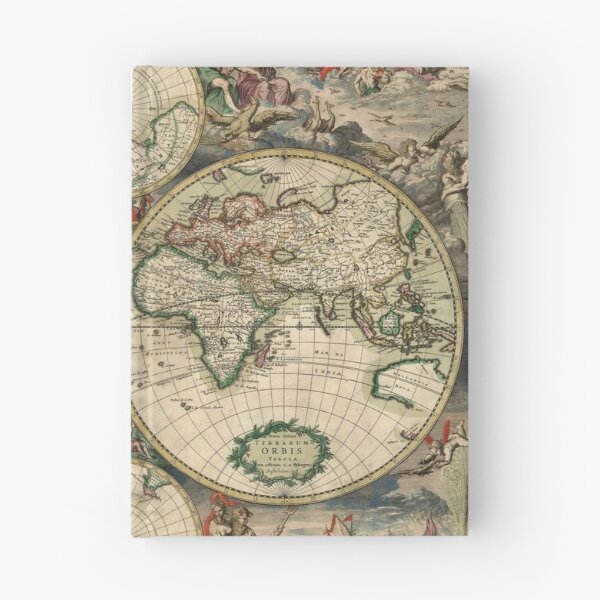 Item preview, Vintage map of the World designed and sold by Vintage Designs +.