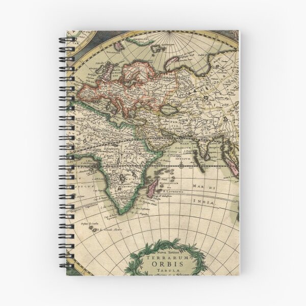 Item preview, Vintage map of the World designed and sold by Vintage Designs +.