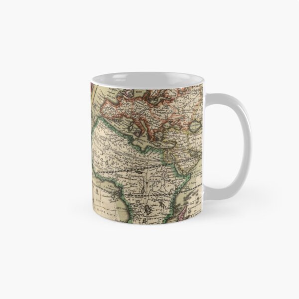 Item preview, Vintage map of the World designed and sold by Vintage Designs +.