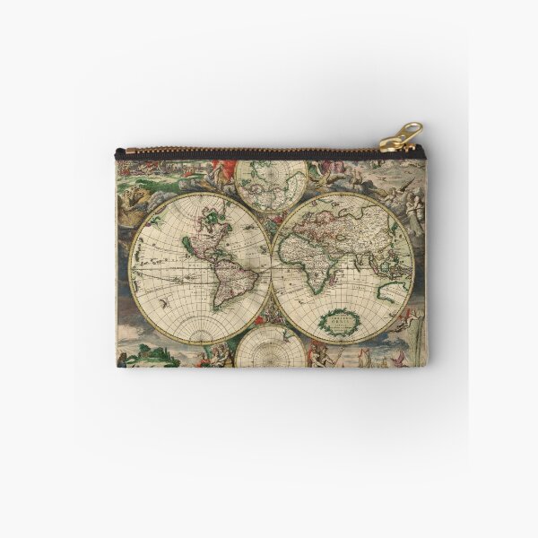 Item preview, Vintage map of the World designed and sold by Vintage Designs +.