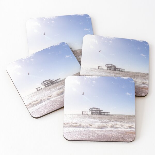 Item preview, The remains of the West Pier, Brighton, England designed and sold by Zoe Power.