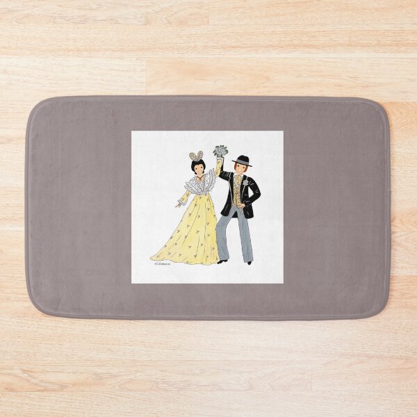 Item preview, Married in costumes of Arles, France designed and sold by Catherine Debusne.