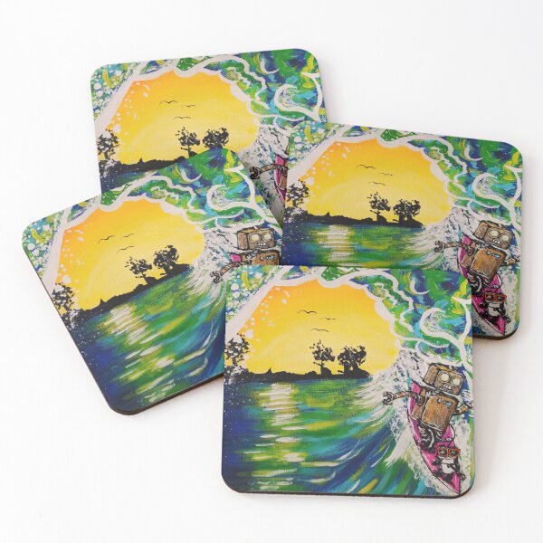 Item preview, Robot surfin' designed and sold by Bdonelow.